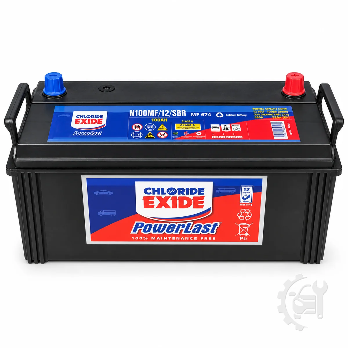 100AH PowerLast Battery for Isuzu FTR — image 1