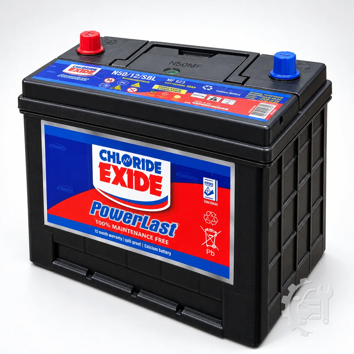 50AH PowerLast Battery for Mazda Verisa — image 1