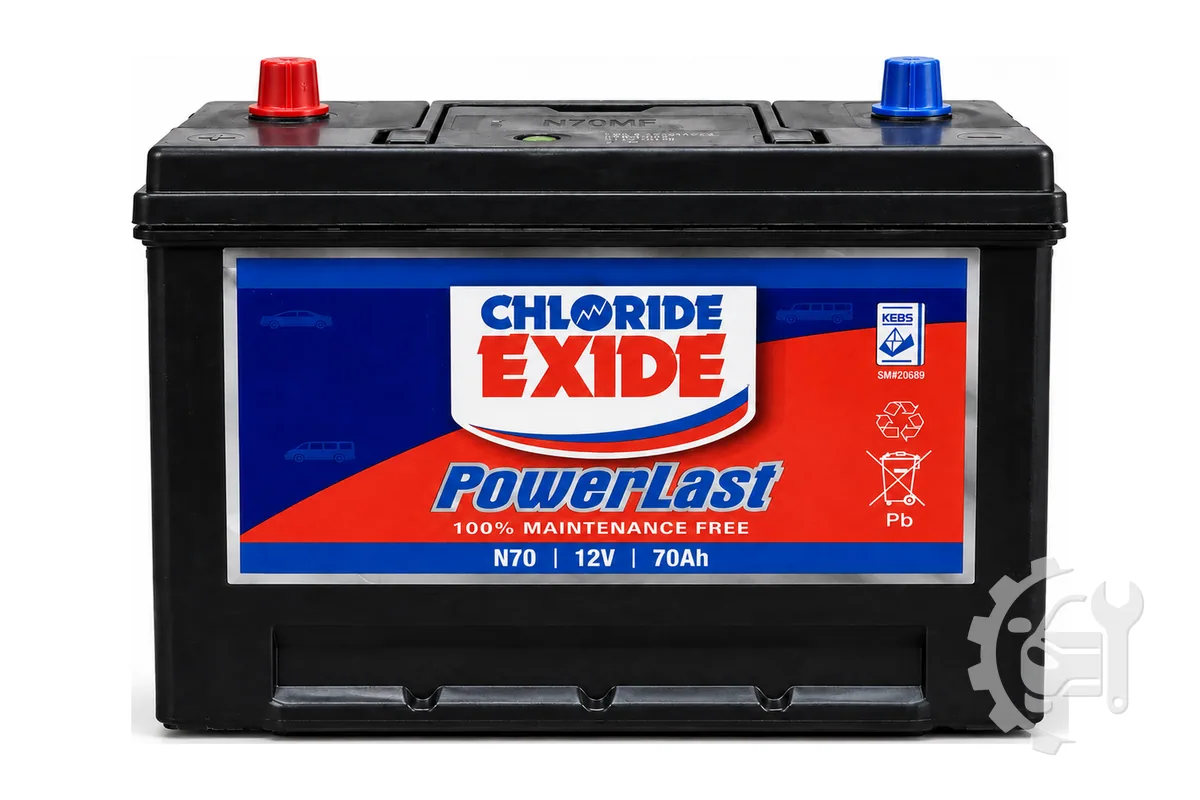 70AH PowerLast Battery for Isuzu KB — image 1