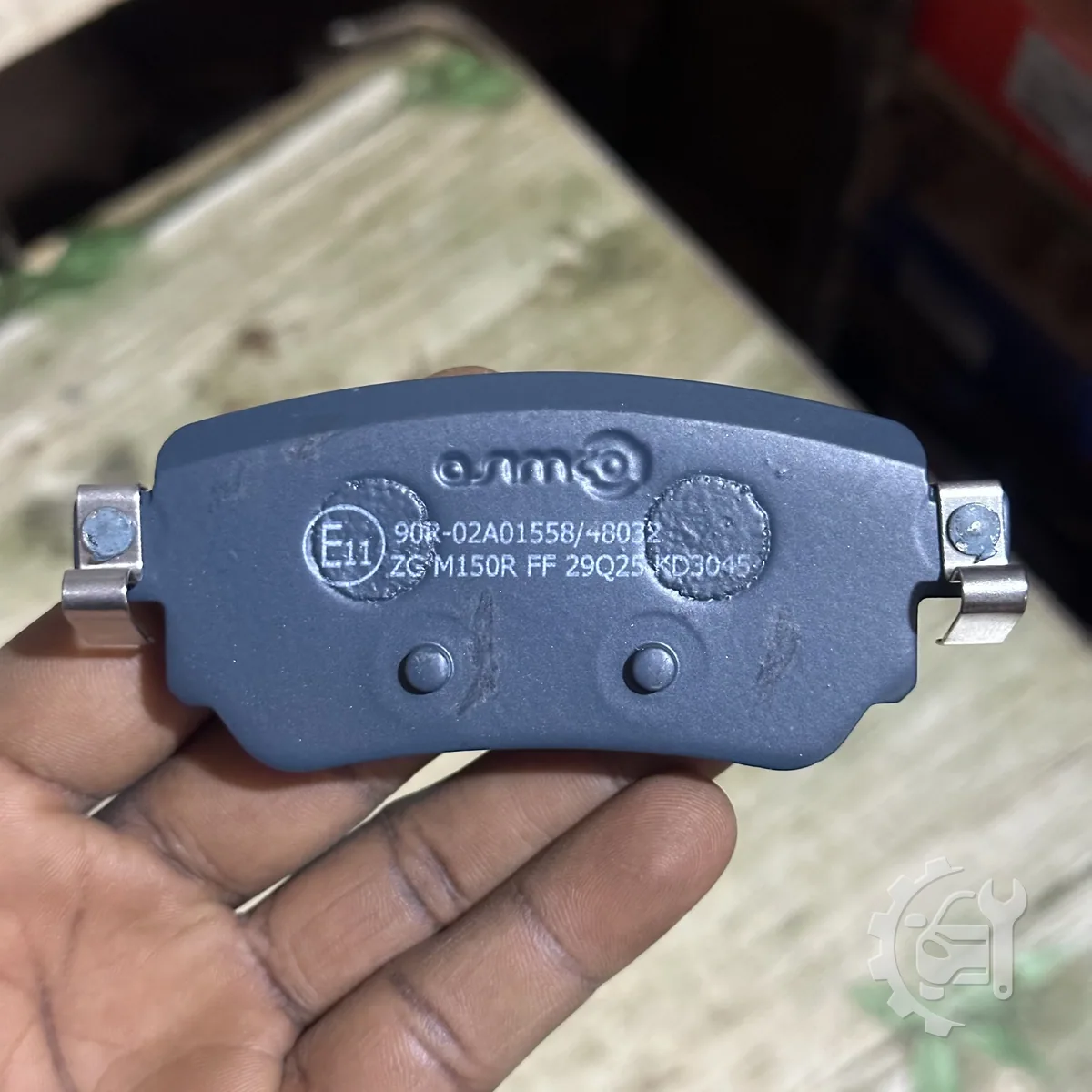 Rear Brake Pads for Xtrail 2017 — image 1