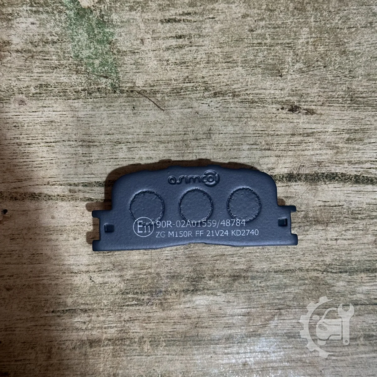Rear brake pads for Toyota Wish — image 1