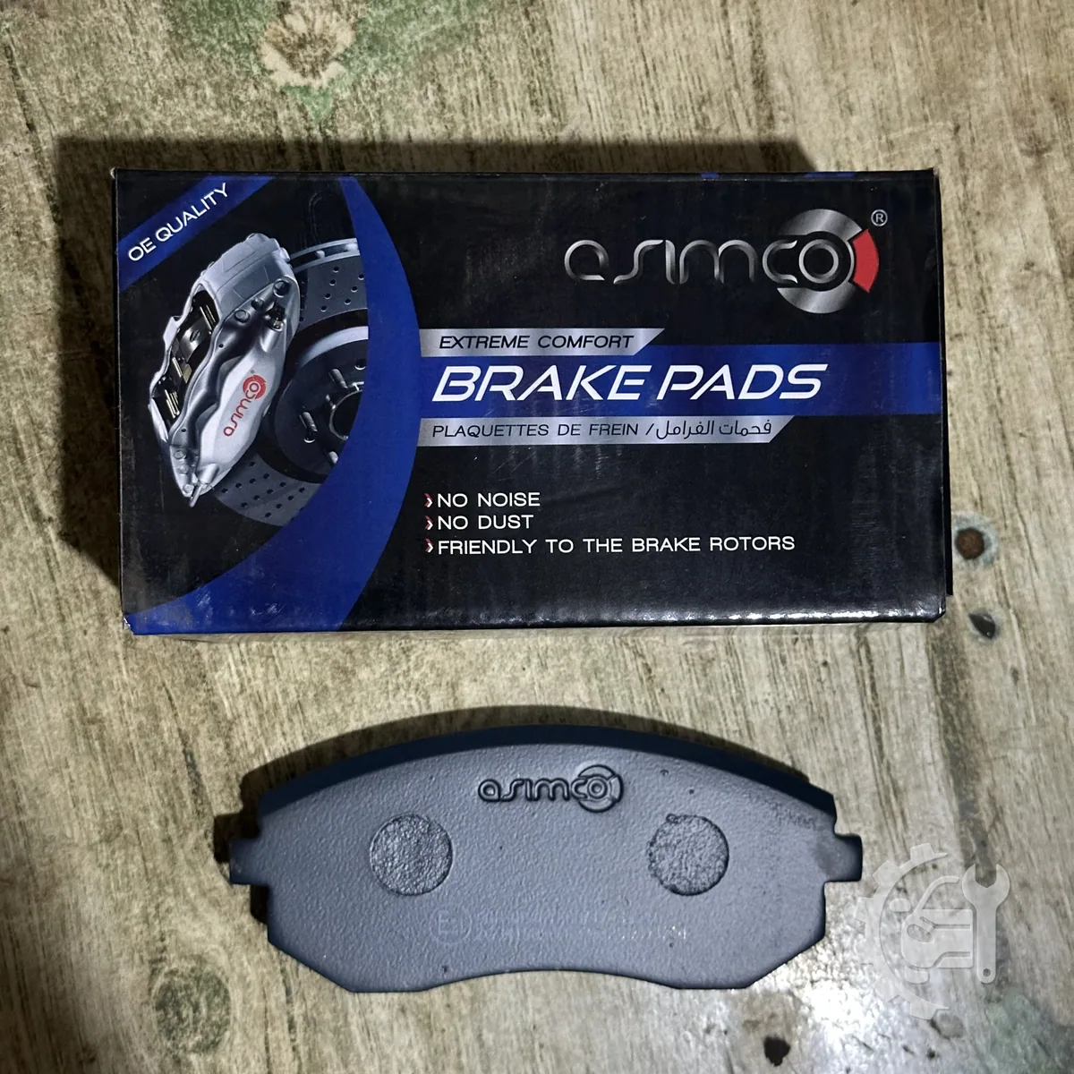 Exiga Front Brake Pads — image 1