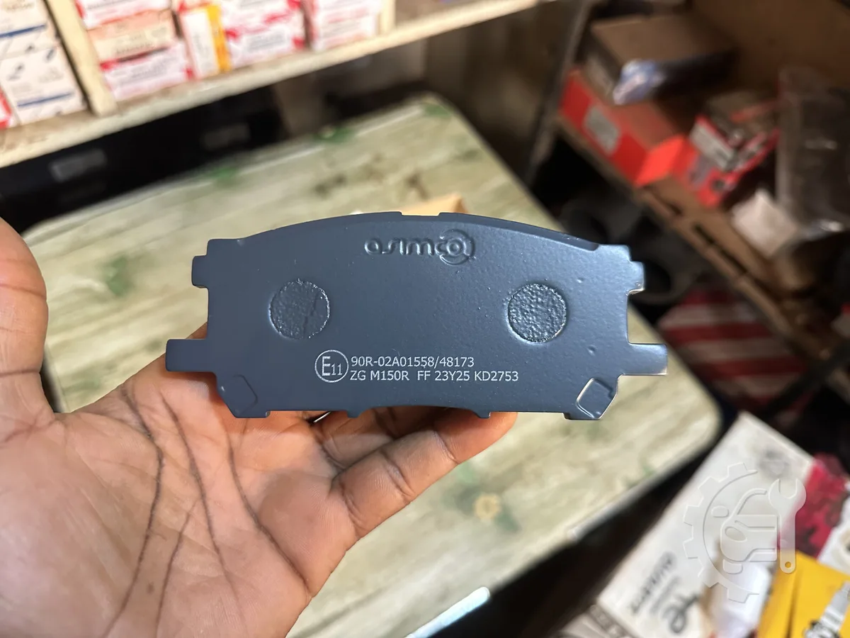 Front Asimco Brake Pads for Harrier Kawundo — image 4